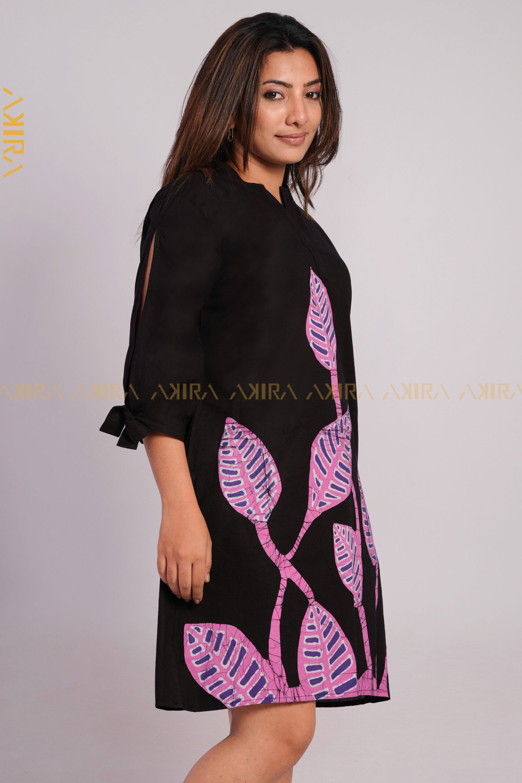 Dark Meadow Batik Dress | Kaftan, Bohemian Dress, Floral Dress, Boho Maxi Dress