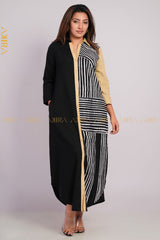 Luna Batik Linen Dress | Kaftan, Bohemian Dress, Floral Dress, Boho Maxi Dress