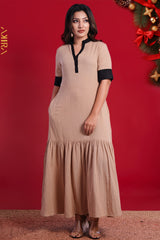 Linear Elegance Dress | Kaftan, Bohemian Dress, Floral Dress, Boho Maxi Dress