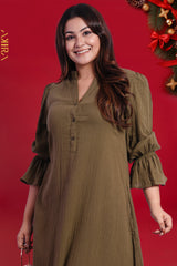 Artistic Fusion Dress | Kaftan, Bohemian Dress, Floral Dress, Boho Maxi Dress