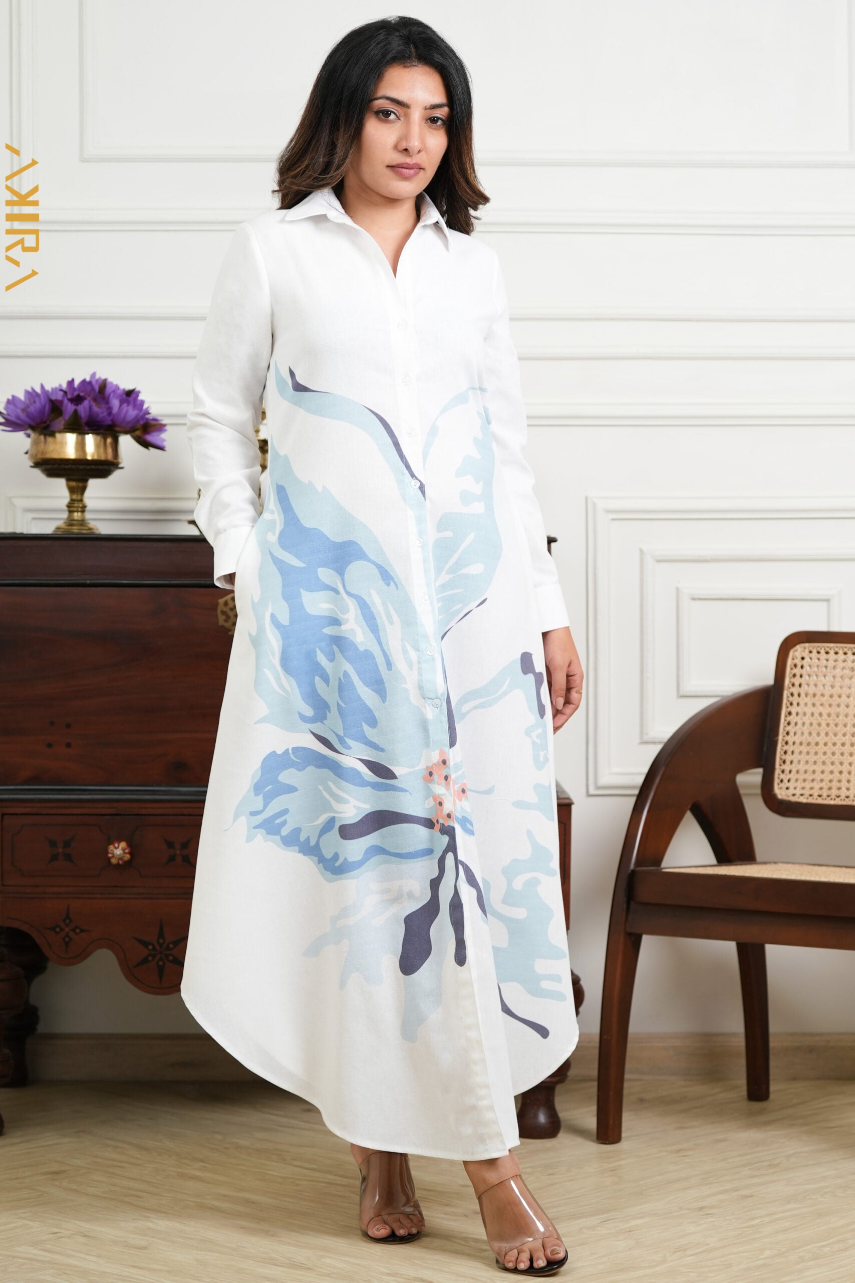 Butterfly Shine Dress | Kaftan, Bohemian Dress, Floral Dress, Boho Maxi Dress