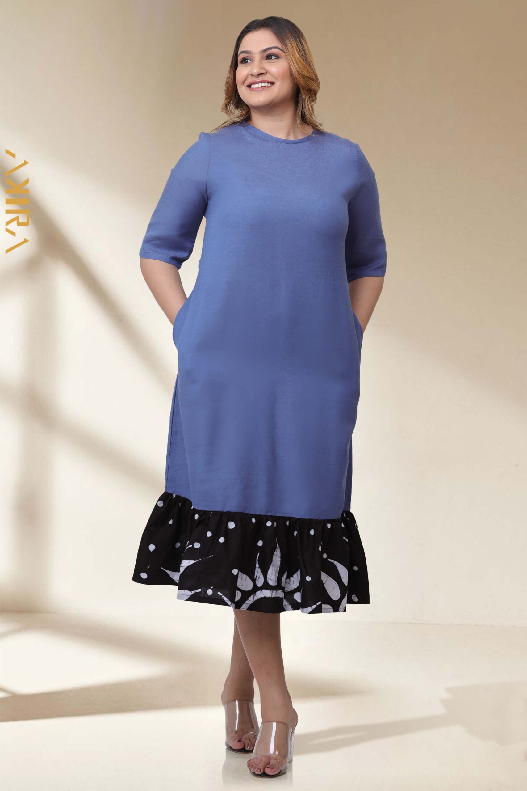 Isabella Linen Dress | Kaftan, Bohemian Dress, Floral Dress, Boho Maxi Dress