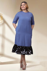 Isabella Linen Dress | Kaftan, Bohemian Dress, Floral Dress, Boho Maxi Dress