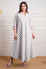 Leona Raw Dress | Kaftan, Bohemian Dress, Floral Dress, Boho Maxi Dress