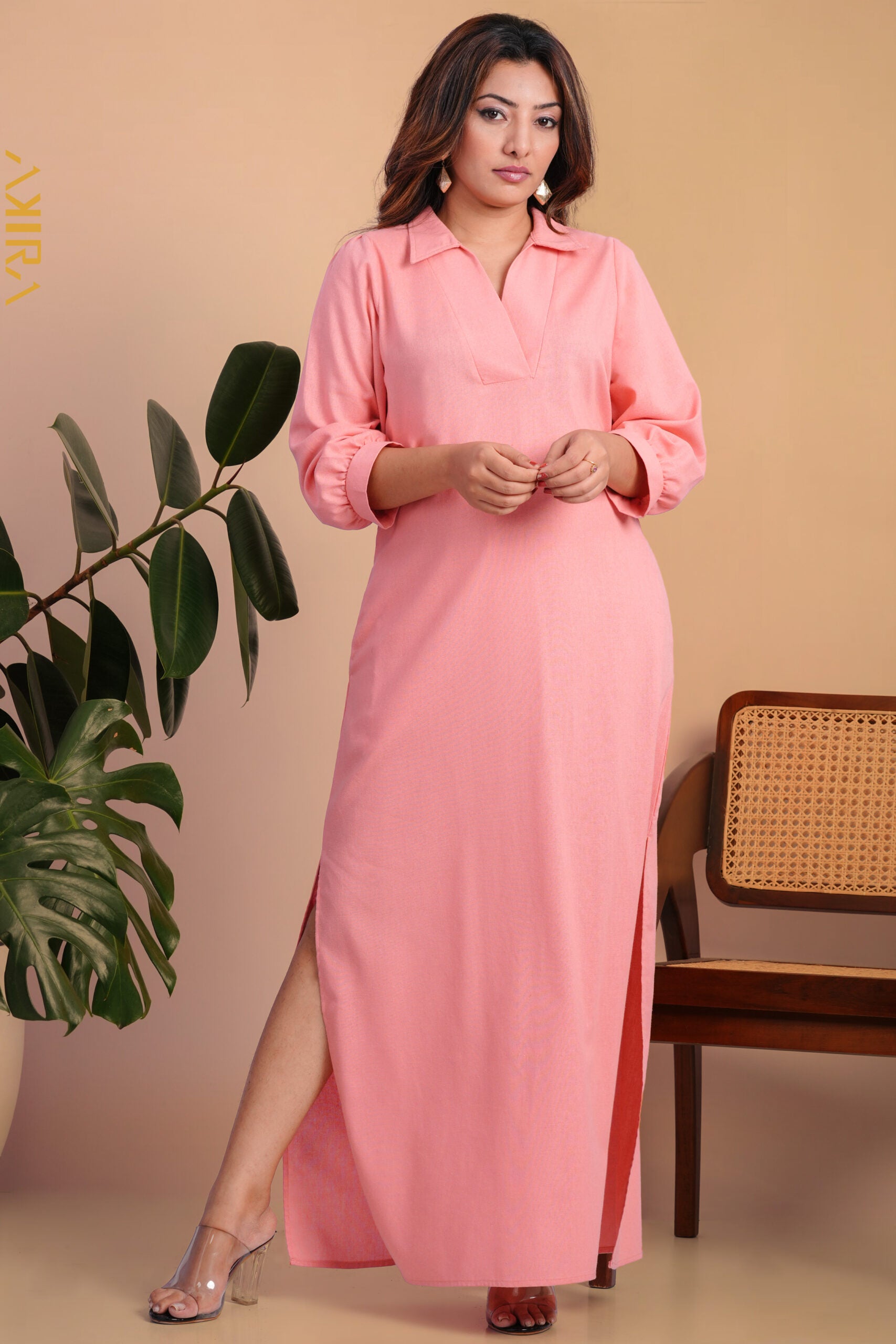 Margaret Linen Dress