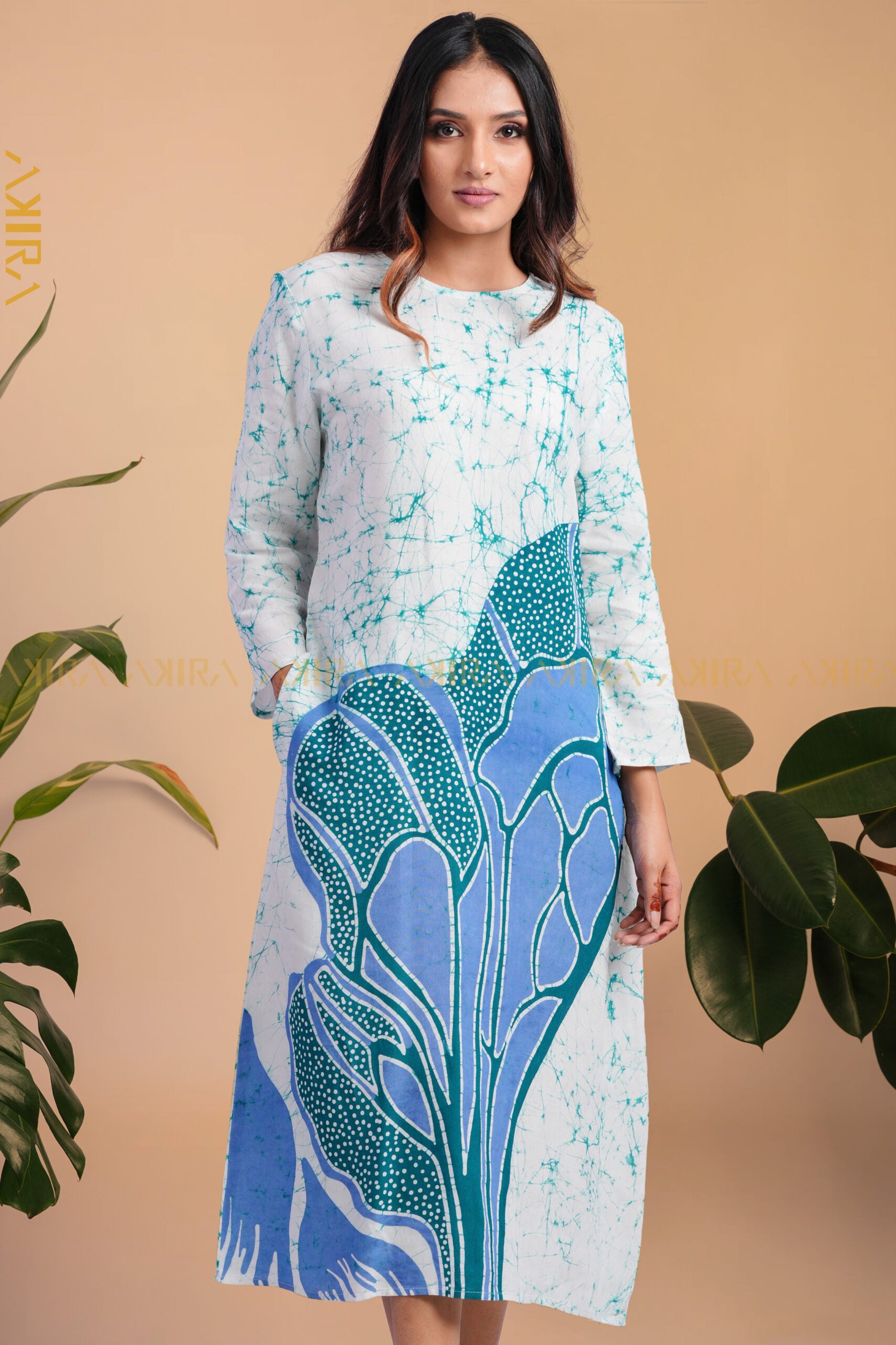 Cherry Blossom Dress | Kaftan, Bohemian Dress, Floral Dress, Boho Maxi Dress