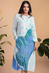 Cherry Blossom Dress | Kaftan, Bohemian Dress, Floral Dress, Boho Maxi Dress