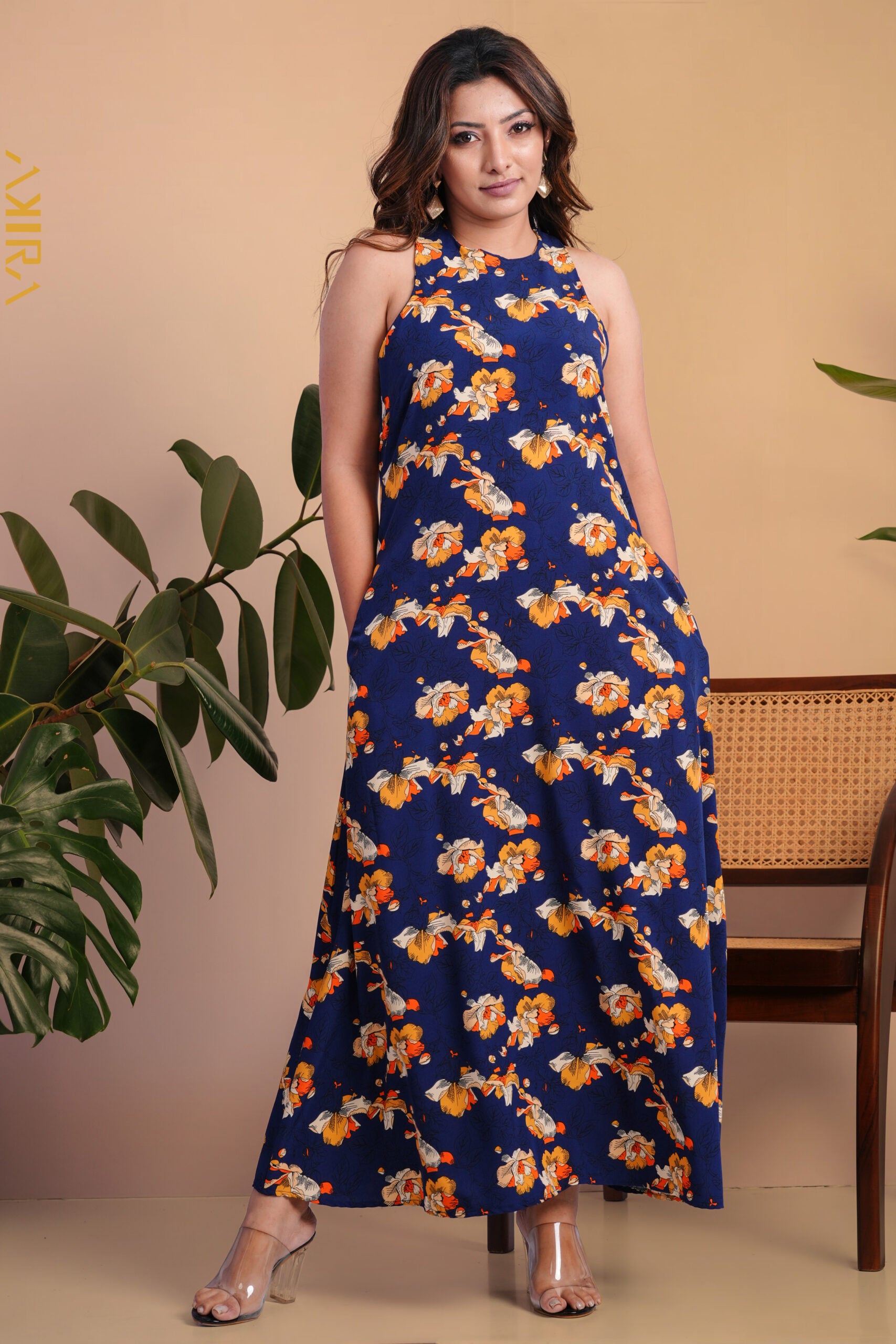 Sophia Florel Dress | Kaftan, Bohemian Dress, Floral Dress, Boho Maxi Dress