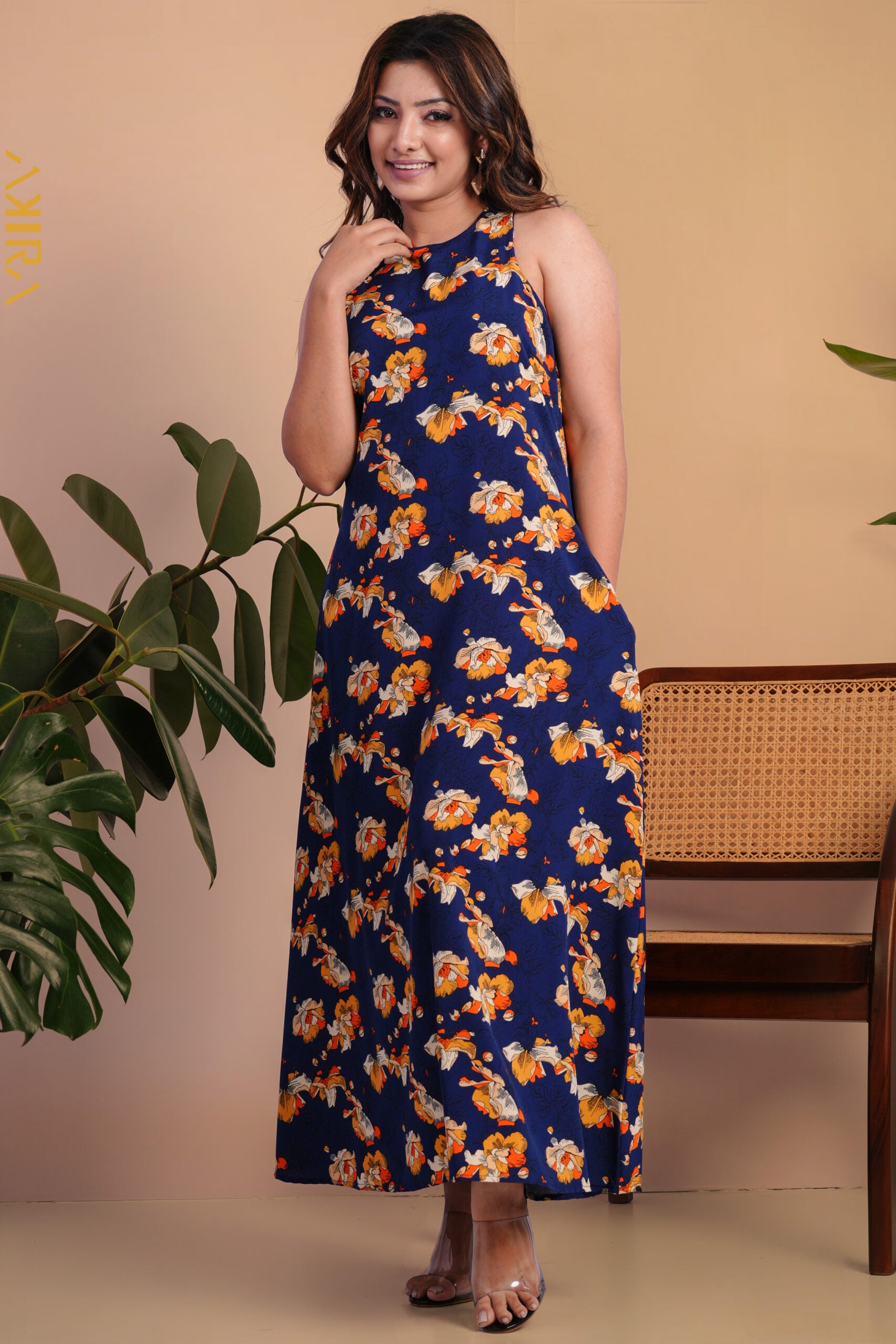 Sophia Florel Dress | Kaftan, Bohemian Dress, Floral Dress, Boho Maxi Dress