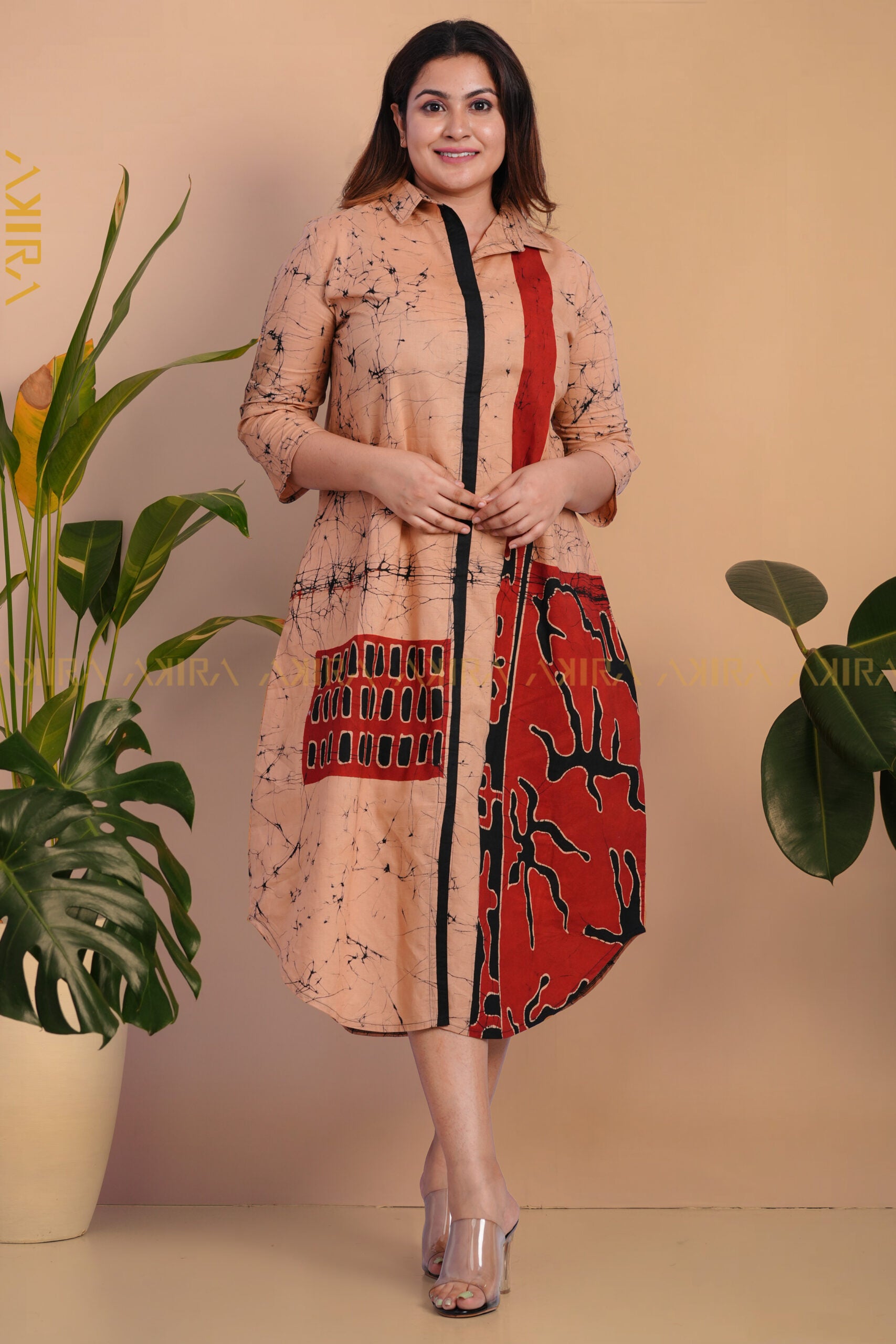 Natalia Batik Dress