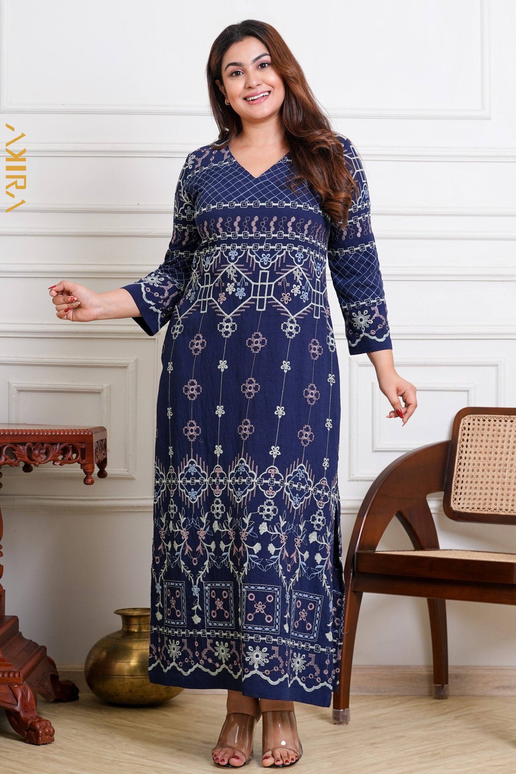 Royal Lady Look Dress | Kaftan, Bohemian Dress, Floral Dress, Boho Maxi Dress