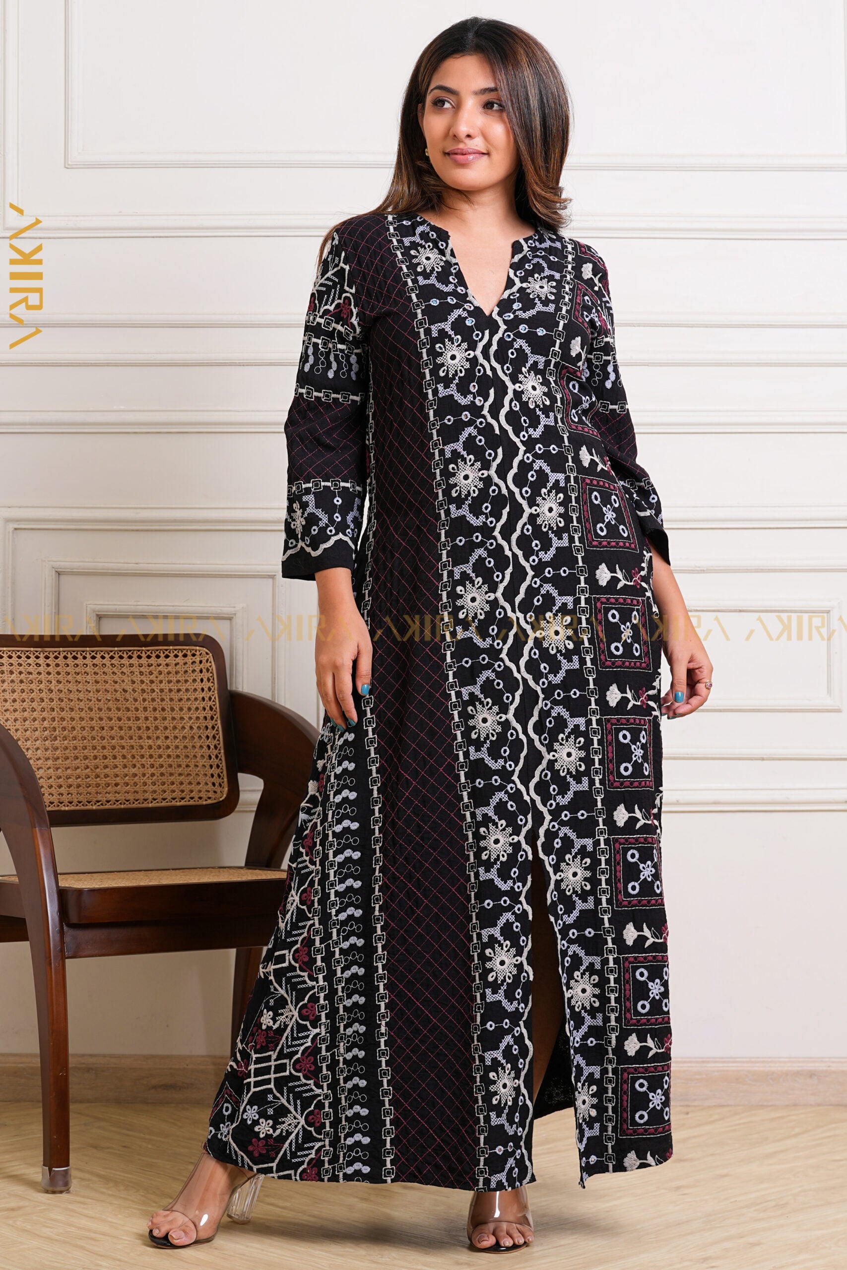 Enchanta Dazzle Dress | Kaftan, Bohemian Dress, Floral Dress, Boho Maxi Dress