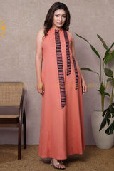 Elowen Linen Dress | Kaftan, Bohemian Dress, Floral Dress, Boho Maxi Dress