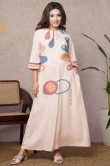 Valentina Print Dress | Kaftan, Bohemian Dress, Floral Dress, Boho Maxi Dress