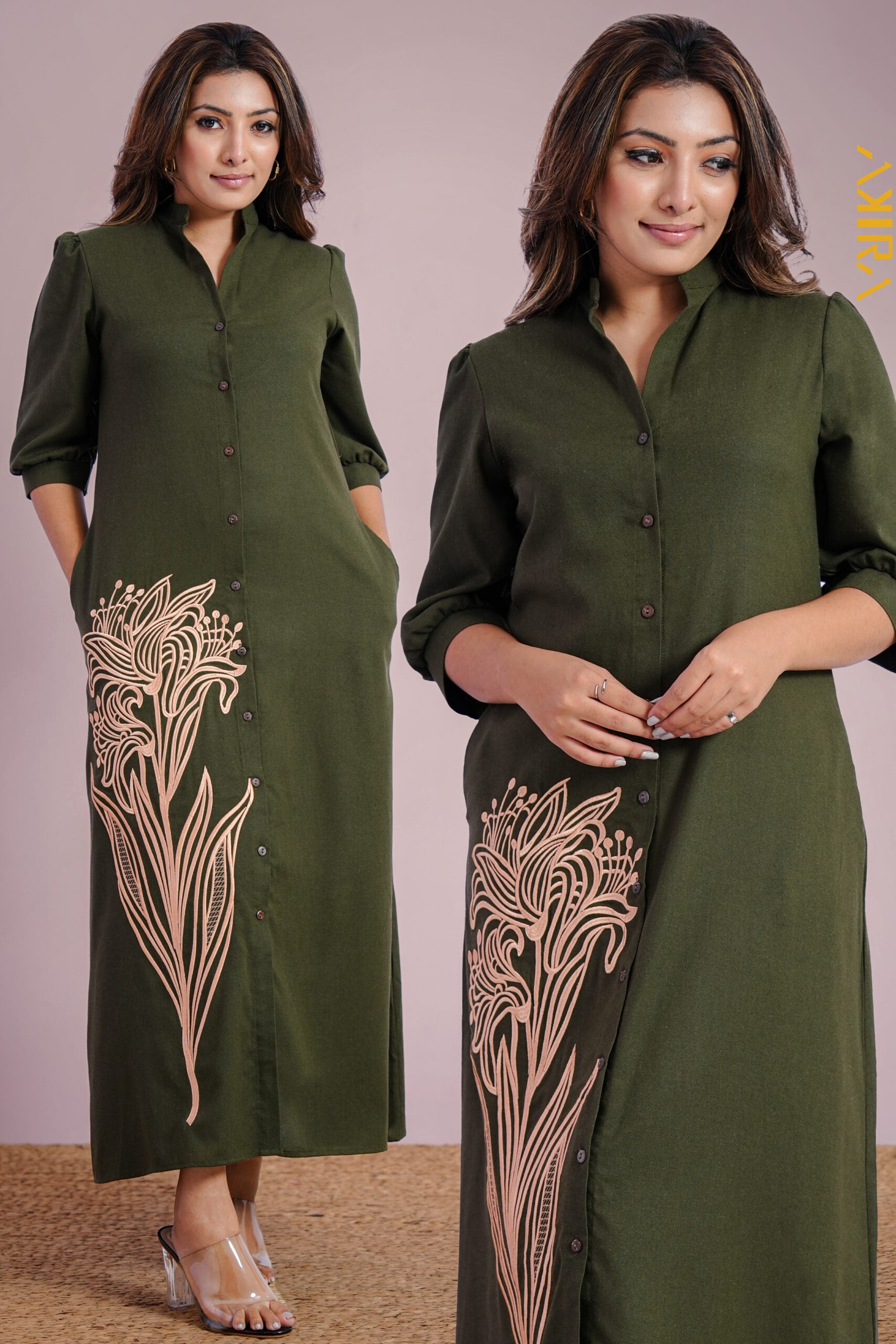 Gloriosa Lily Dress | Kaftan, Bohemian Dress, Floral Dress, Boho Maxi Dress