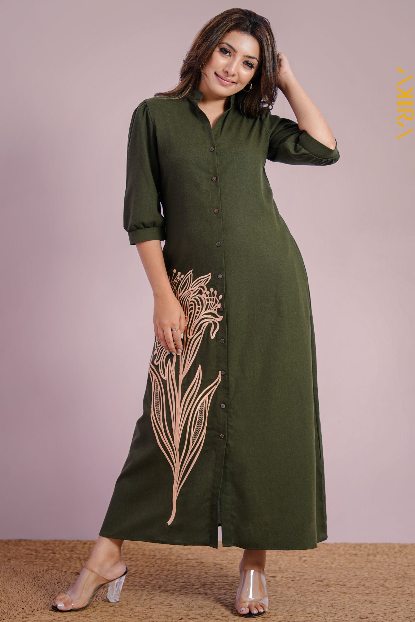 Gloriosa Lily Dress | Kaftan, Bohemian Dress, Floral Dress, Boho Maxi Dress