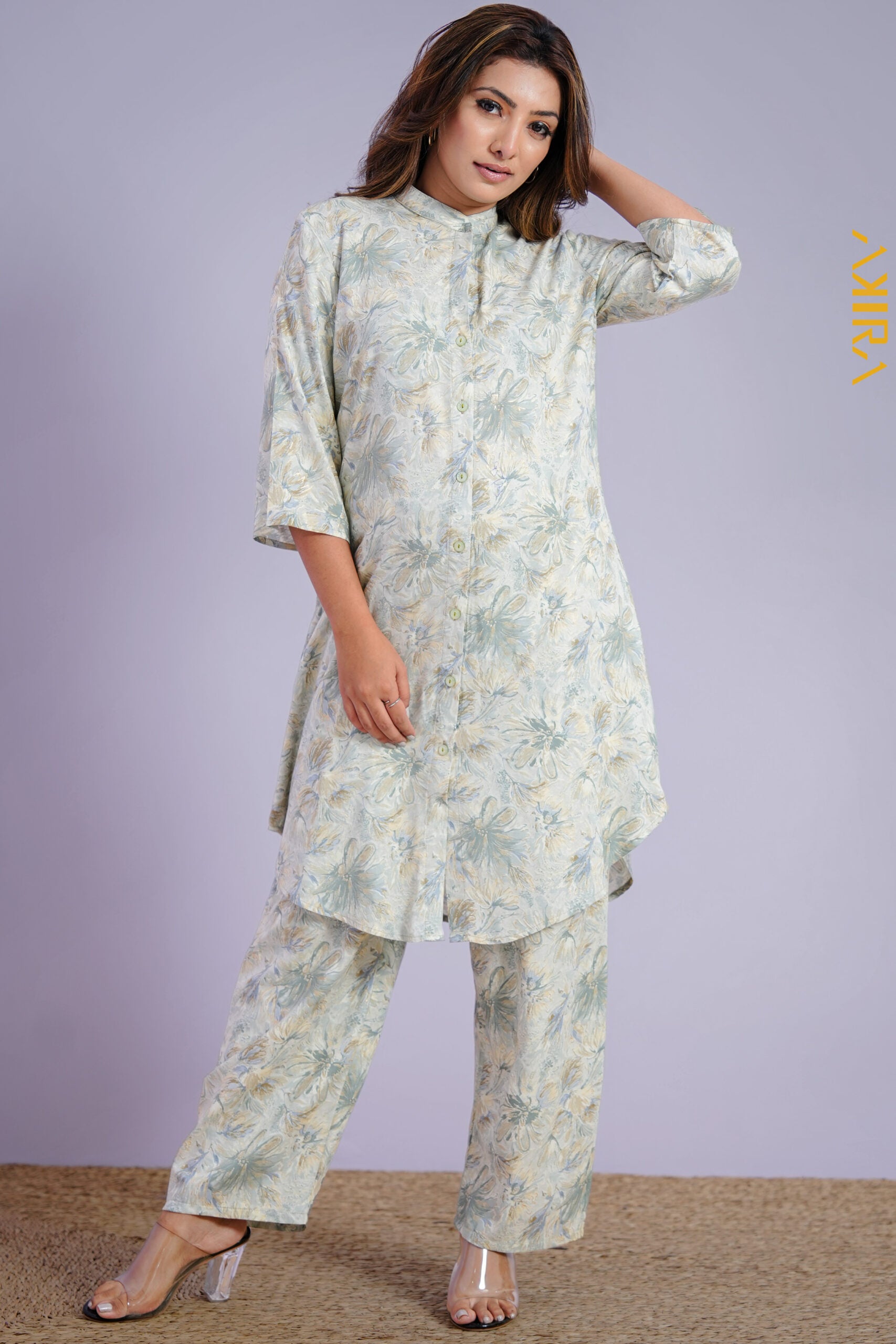 Meadow Detail Top | Kaftan, Bohemian Dress, Floral Dress, Boho Maxi Dress