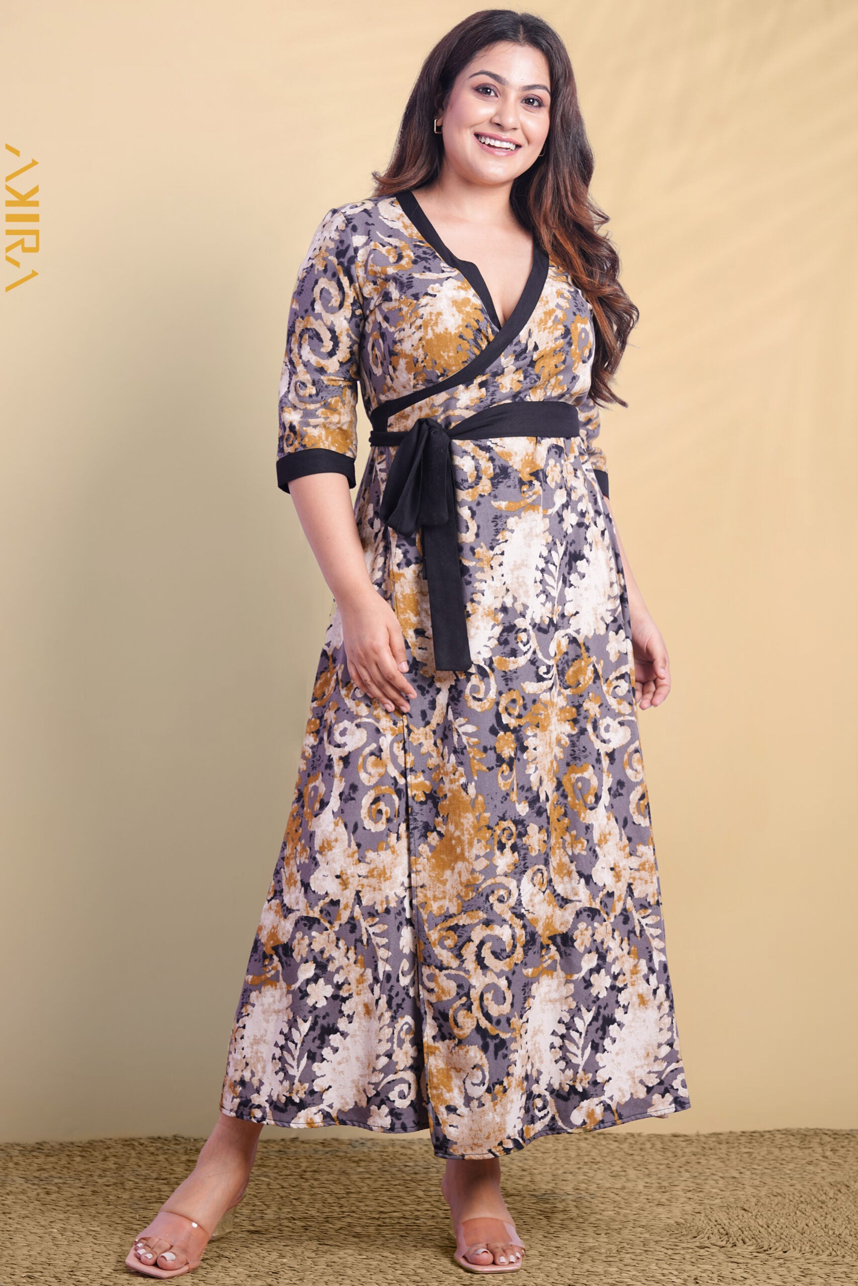 Enchanted Clematis Dress | Kaftan, Bohemian Dress, Floral Dress, Boho Maxi Dress