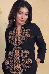 Astral Orchid Dress | Kaftan, Bohemian Dress, Floral Dress, Boho Maxi Dress