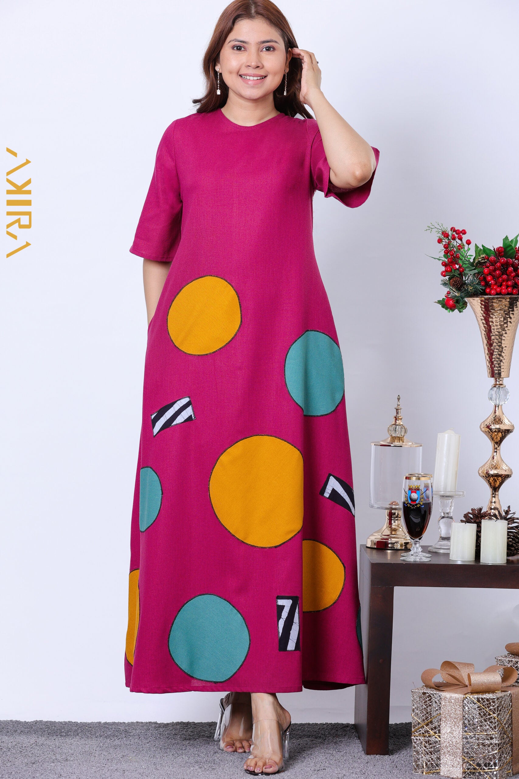 Bubble Shine Dress | Kaftan, Bohemian Dress, Floral Dress, Boho Maxi Dress