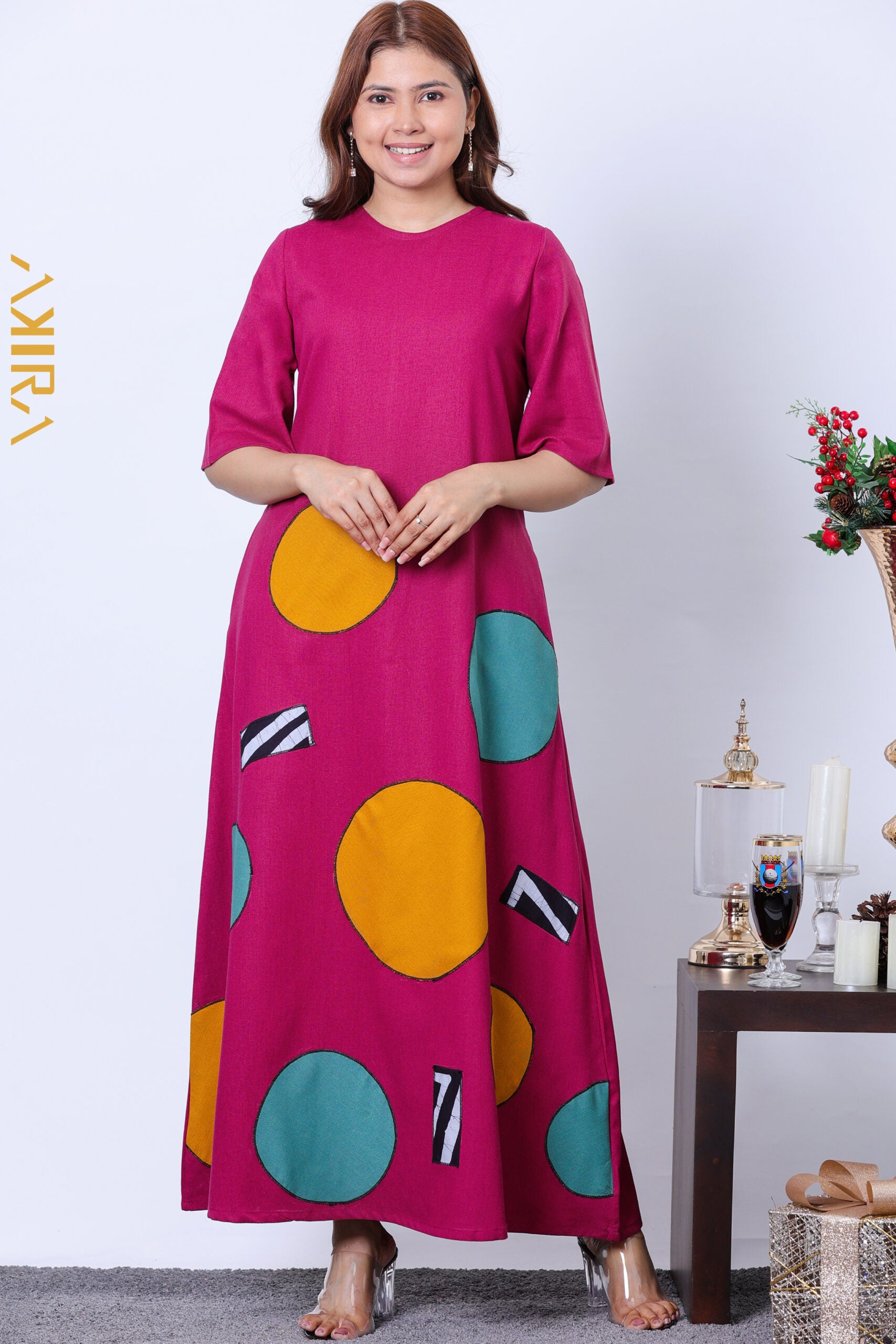 Bubble Shine Dress | Kaftan, Bohemian Dress, Floral Dress, Boho Maxi Dress