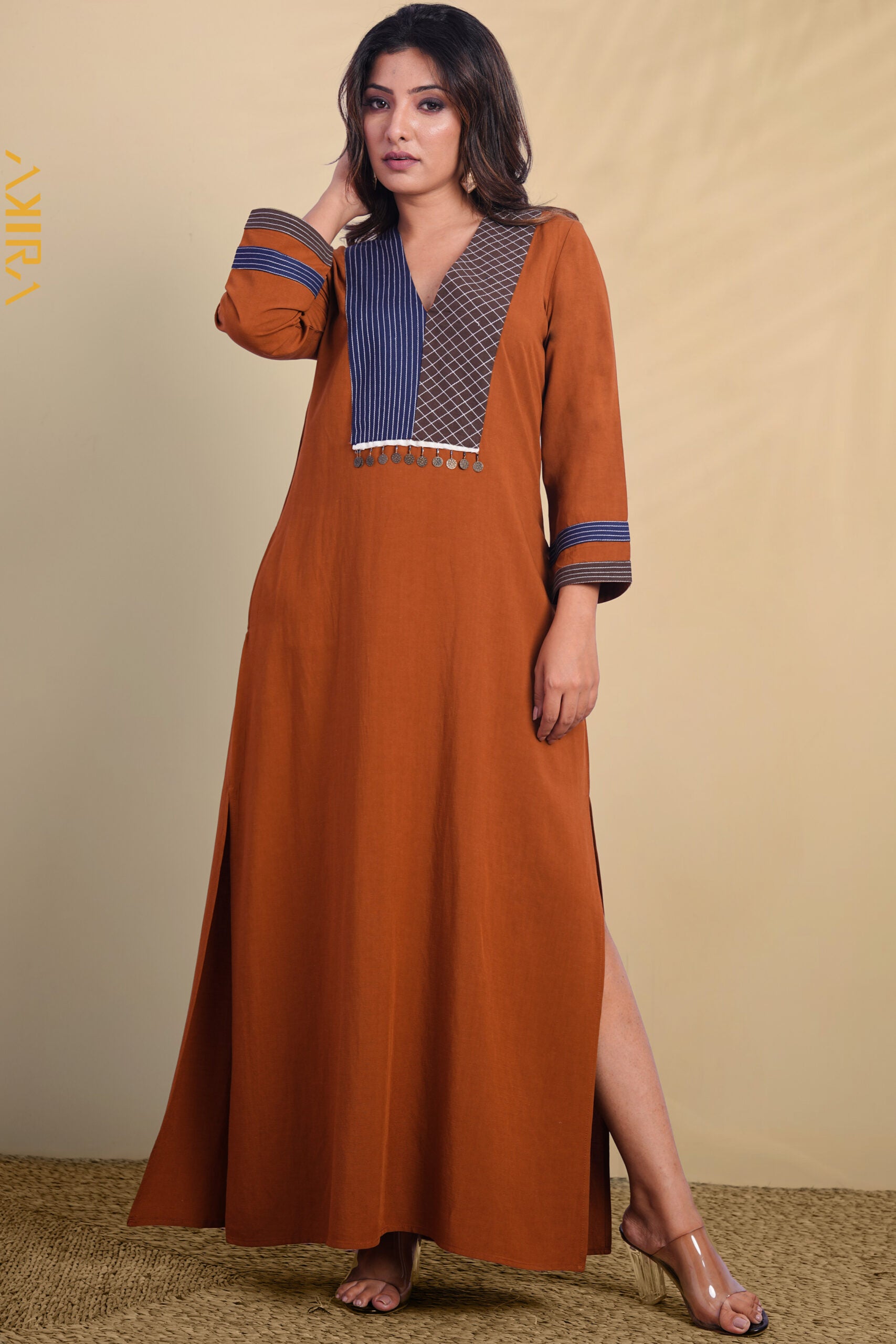 Clara Modern Dress | Kaftan, Bohemian Dress, Floral Dress, Boho Maxi Dress