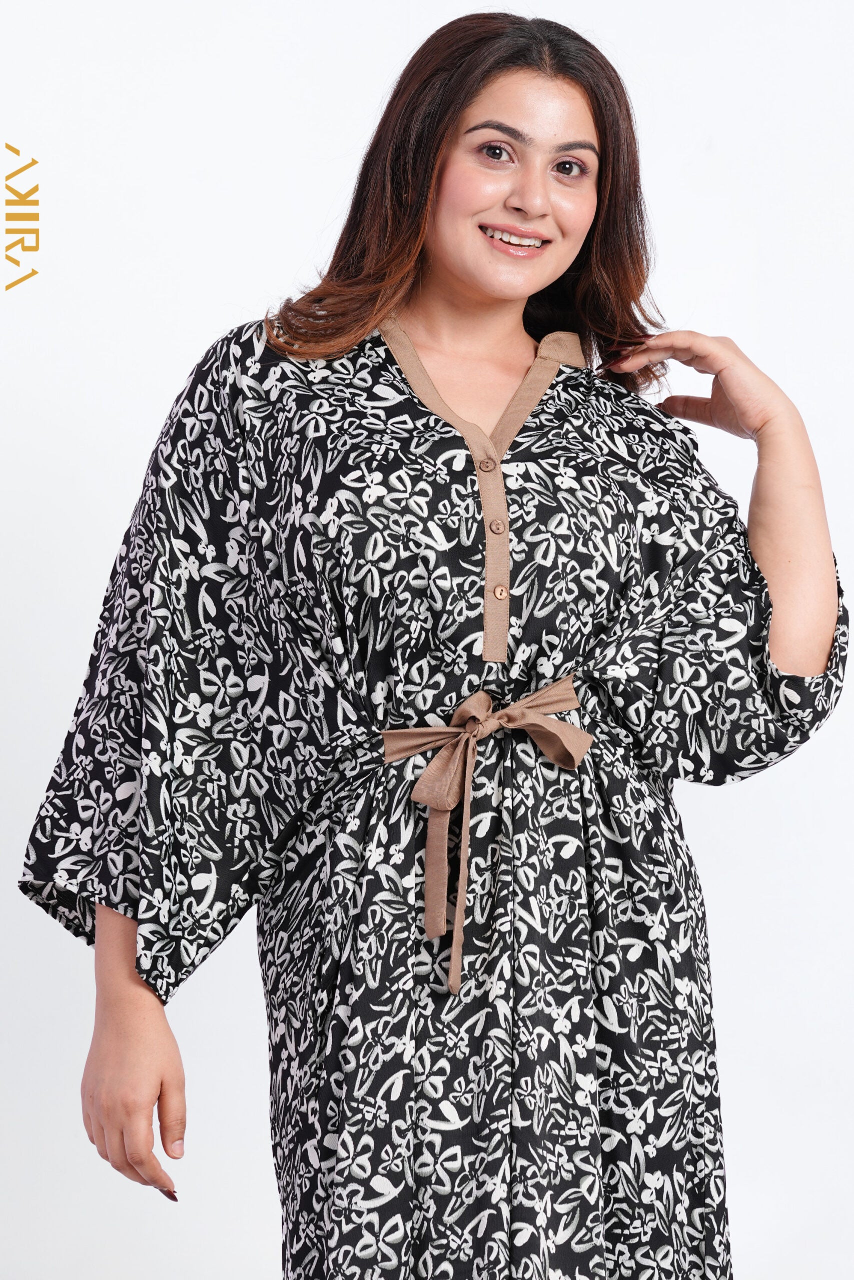 Pure Crown Dress | Kaftan, Bohemian Dress, Floral Dress, Boho Maxi Dress