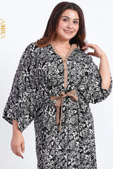 Pure Crown Dress | Kaftan, Bohemian Dress, Floral Dress, Boho Maxi Dress