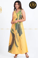 Starlight Summit Dress | Kaftan, Bohemian Dress, Floral Dress, Boho Maxi Dress