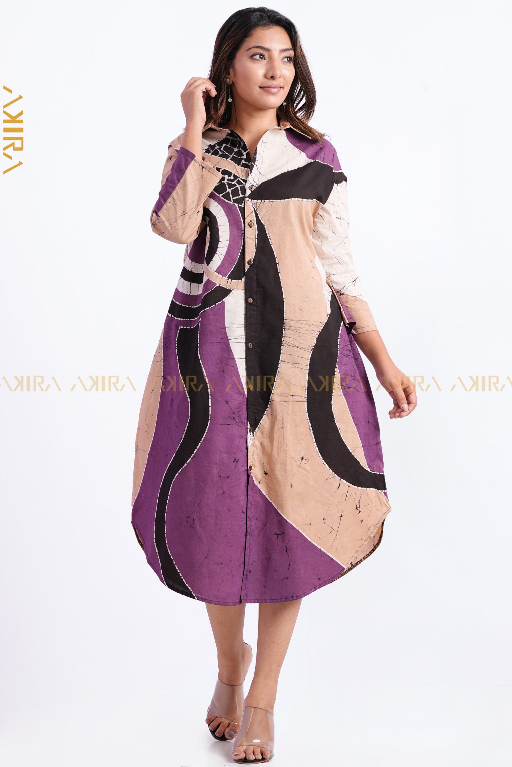 Begonia Batik Dress | Kaftan, Bohemian Dress, Floral Dress, Boho Maxi Dress