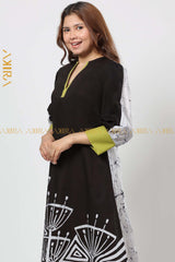 Tindra Batik Dress | Kaftan, Bohemian Dress, Floral Dress, Boho Maxi Dress