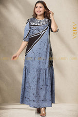 Gardenia Batik Dress | Kaftan, Bohemian Dress, Floral Dress, Boho Maxi Dress